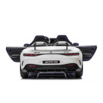 Elektrické autíčko Mercedes-Benz GT63 AMG - dvojmiestne, biele